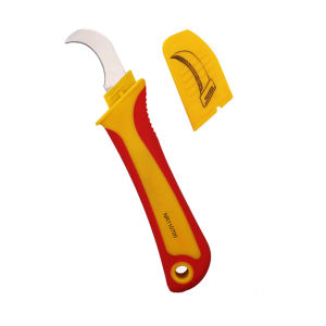 Stainless Steel Wire Stripper Insulated Handle Cable Stripper Electrician Tool for Electrical Work