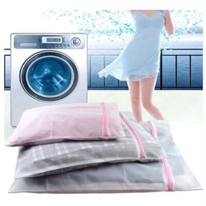 K.4pcs/set laundry bag set Zip mesh laundry bag High quality laundry bag Portable storage bag Scratch resistant laundry bag 1set