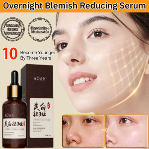 Overnight Blemish Reducing Serum Shrinks Pores Anti-aging Essence Effectively Lightens Dark Spots Whitening Firming Essence