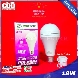 PROBEST LAMPU MAGIC 18 WATT LED BOHLAM EMERGENCY LAMP BULB RECHARGE