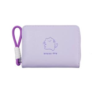 Lovely Cats Wallet Large Capacity Short Purse Case PU Leather Purse Small Wallet with Holder for Daily