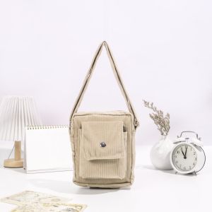 Trapicis - Tas Selempang - Mini Slingbag Uniseks Tas Pria Wanita Corduroy Polos