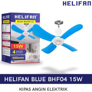 Arashi Hyperlite Kipas Angin Gantung Plafon Helifan 4 Baling 50 cm 15 Watt - FREE ONGKIR Jabodetabek