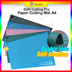 Cutting Mat Cutting Pad Tatakan Alas Potong Kertas A4 Bahan PVC Double-Side Self Healing untuk potong kertas