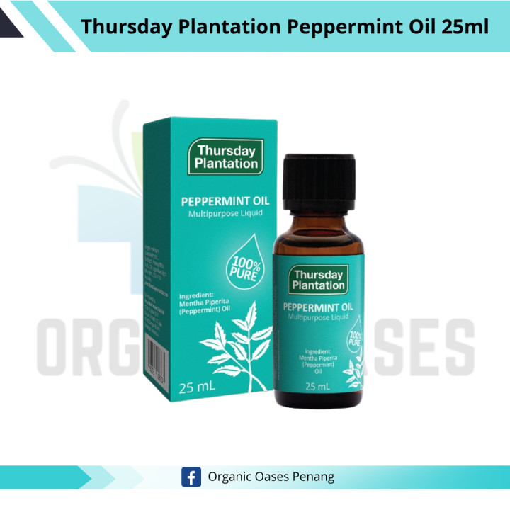 Thursday Plantation Peppermint Oil 25ml | Lazada