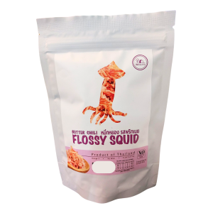 INBAAN Butter Chili Flossy Squid หมึกหยอง รสพริกเนย XO Paste ขนาด 20 กรัม หอมปลาหมึก อร่อย