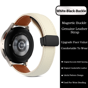Leather Magnetic Buckle Strap For Huawei Watch GT 4 46mm Smart watch Band For Huawei Watch 4 Pro Bracelet Wristband Belt