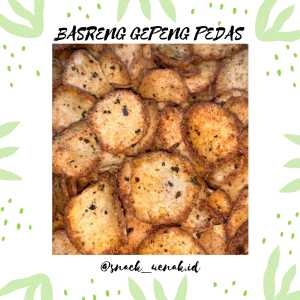 SNACK KILOAN BASRENG GEPENG PEDAS 250 GRAM | CEMILAN MURAH MAKASSSR