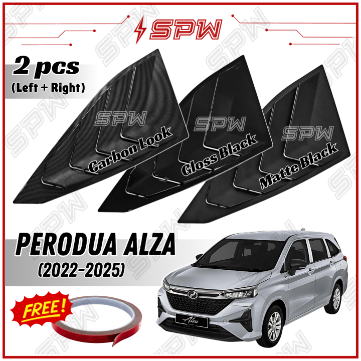 Perodua Alza (2022-2025) Window Cover Mustang Rear Side Window Cover ...