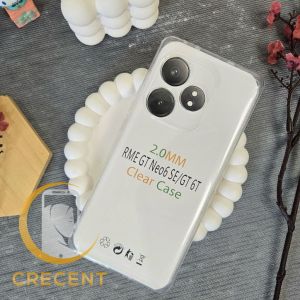 Soft Case Clear Silikon Komptibel Untuk Vivo V40 5G Vivo V40 Lite 4G Vivo V40 Lite 5G Realme GT 6 Realme 13 4G Realme 13 Plus 5G Realme 13 Pro Plus 5G Bening Transparant Tebal 2mm