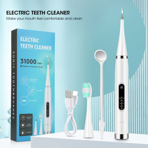 Electric Teeth Whitening Dental Calculus Scaler Plaque Coffee Stain Tartar Removal High Frequency Sonic Toothbrush Teeth Cleaner
