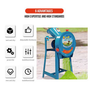 Stainless steel mower Small household 220v mower Agricultural pig mower Agricultural shredder