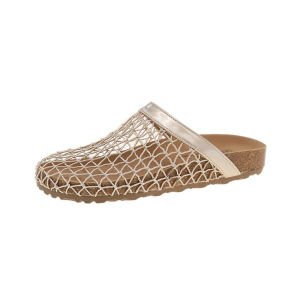 New Fishnet Toe Slippers Womens Summer New Slippers Flip Flops Breathable Flat Slippers