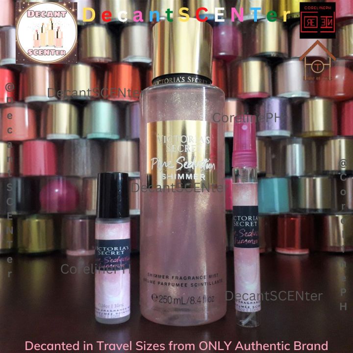 Pure Seduction Shimmer Victoria's Secret Mist in Travel Size 10ml Lazada  PH
