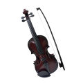 Simulated Violin Music Practice Violin for Beginners Violin Kit Musical Instrument Exquisite Workmanship Performance Props Gifts Adjustable Strings. 