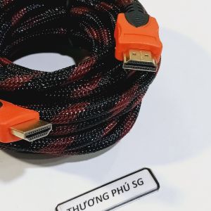 Cáp HDMI dài 5m (Cáp bọc vãi dù chắc chắn đầu cắm xi mạ)