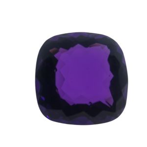 Natural Uruguay Purple Amethyst 21.48 Cts. Cushion Cut Eye Clean Grade Loose Gemstone