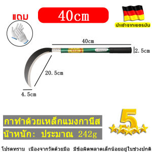 เนื้อเหล็กSK5 เคียวเหล็กแมงกานิส มีดขอชักกล้วยใช้งานได้สารพัดประโยชน์ แข็งคมทนทานใช้งานดีเยี่ยม ตัดแต่งกิ่ง ตัดไม้ มีดดายหญ้าคมๆ มีดขอชัก มีดแมงกานีสแท้ เคียวแมงกานีส อุปกรณ์แต่งสวน