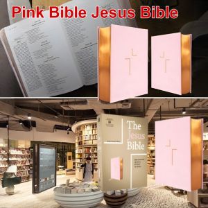 Pink Bible Solemn And Heavy Vintage Culture Jesus Bible: Discovering Christ In All Of Scripture