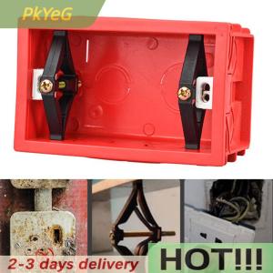 PkYeG 118 Type Switch Socket Bottom Box Repair Screw Broken Old Mounting Box Fast