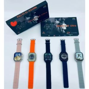 CW-SHOP(10 Ultra)*พร้อมส่งในไทย*สมาร์ทวอท์ช Watch10 Ultra ใหม่ล่าสุด สมาร์ท นาฬิกา หน้าจอAmoledรองรับทุกรุ่น