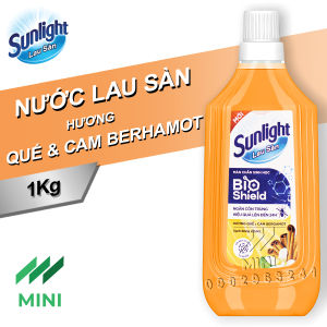 Nước lau sàn Sunlight tinh dầu thảo mộc chai 1Kg / 997ml