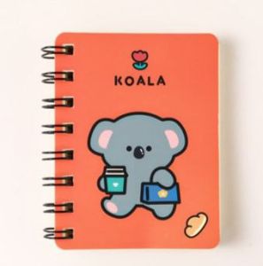 A7- 80 Pages Colorful Mini Notebook Portable Easy Carry Student Stationery Supplies Hard Cover Buku Nota Kecil