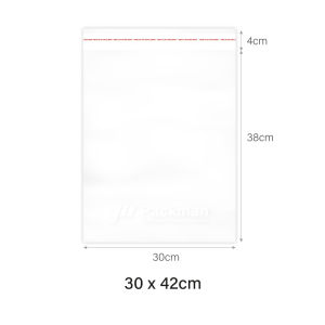 100/200pcs Self Adhesive OPP Bag / Plastic Bag / Transparent Plastic Bag with Seal / Gift Packaging For Cloth Jewelry Gift Card Small Accessories