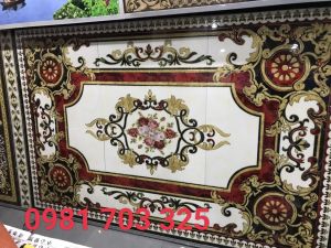 Gạch thảm trang trí sàn nhà cầu thang đẹp