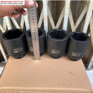 Chia sẻ    Đầu tuýp Đen Dài 3/4″ dài 120mm lục giác từ size 22-70mm THÉP CR-MO SANTA IMX241