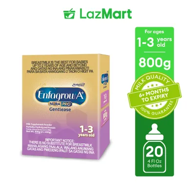 Enfagrow A+ Nurapro Gentlease 800g Milk Supplement Powder for 1-3 Years Old