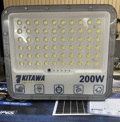 DP15.200 Đèn Pha Chống Chói Năng Lượng Mặt Trời 200W KITAWA