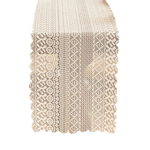 Sturdy Mesh Table Linens High Densities Polyester Fiber Surfaces Easy Cleaning Fit Most Round Tables