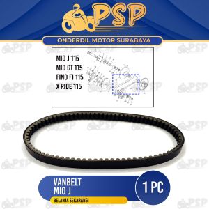 Vanbelt Mio J (Only) - Fan Van Belt Drive Belt Vbelt Panbel Fanbelt Fanbel Rantai Rante Matic