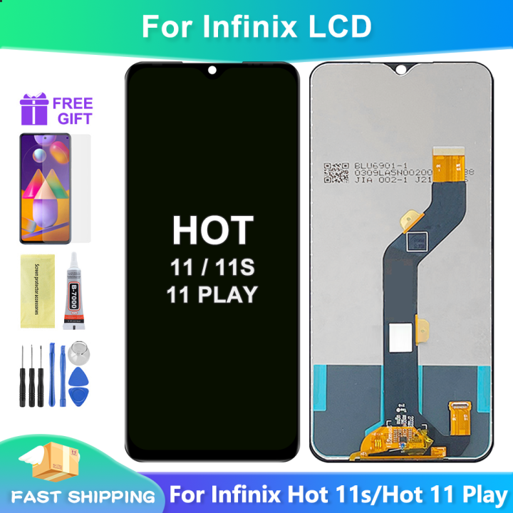 LCD For Infinix Hot 11s NFC X6812 / Hot 11 X662 / Hot 11 Play LCD ...