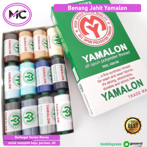 Benang Jahit Baju Yamalon Warna Warni Alat Perlengkapan Menjahit Pakaian Baju Vermak Celana Sulam Rajut Berkulitas
