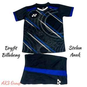 Stelan anak laki/perempuan kaos bulutangkis kaos badminton kaos footsal kaos bola kaos olahraga terbaru
