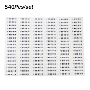 Isi 540 AM Label Alarm For Security Ritel Sensor OP Alarm Label DR Am 58 KHz Utk Proteksi Produk Kemasan Spt Kosmetik