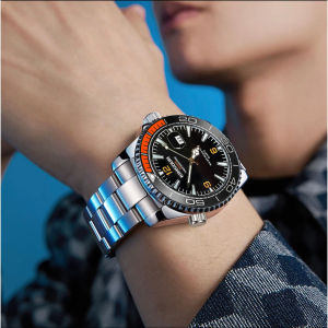 High-end mens watch stylish and casual with a sporty design fully automatic quartz movement and a fashionable look