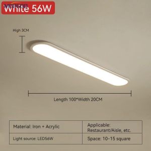 Modern Minimalist Nordic LED Ceiling Light Fixture for Living Room Study Hallway and EntrywayFast shipping