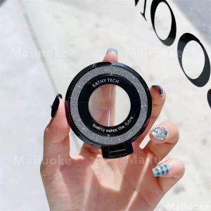 Honor 200 5G Case Honor 200 Pro 5G Case Honor 200 Smart Case Honor X7D X7C Clear Jelly Shockproof Case with Camera Lens Protector Glitter Magnetic holder for cellphone Business Style Transparent All-inclusive Edge Anti-fall Soft Case