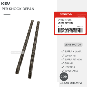 (KEV/GN5) PER SHOCK DEPAN SUPRA X LAMA SUPRA FIT SUPRA FIT NEW GRAND LEGENDA REVO LAMA/ SPRING/