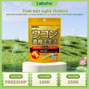 TPBSSK Tinh Bột Nghệ Orihiro 20 Gói - ORIHIRO NHẬT BẢN CHÍNH HÃNG