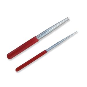 2pcs Jewelry Mandrel Stick Bahan Baja Jig Coil Alat Melilit Kawat Untuk DIY Perhiasan Handmade