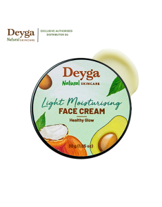 Deyga Light Moisturising Face Cream 30g | For Oily to Normal Skin | Lightweight & Non-Greasy | Controls Oil Fades Dark Spots Anti-Aging Non-Comedogenic | Daily Hydrating Face Moisturizer