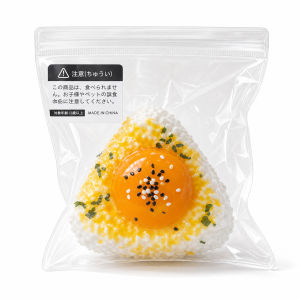 Simulation Rice Ball Cake Bread Squishy Toy Simulation Food Decompression Toy