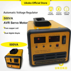 AVR Automatic Voltage Regulator 3000W/220V SVR-3000VA/2500VA/2000VA/1500VA/1000VA/500VA Servo Type AVR Time Delay