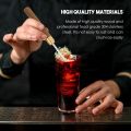 Stainless Steel Ice Pick with Wooden Handle and Sheath Kitchen Ice Speak Knife Ice Breaker Tool For Ice Heavy Duty. 