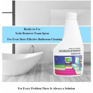 350ml Versatile Cleaner Scale Remover Spray Stainless Steel Faucet Kitchen Bath Glass Stain Water Stain Removal Liquid