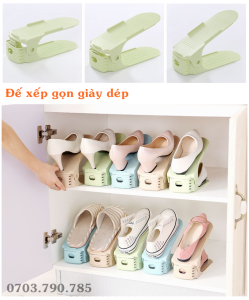 [HCM]Giá xếp gọn giày dép tiết kiệm diện tích